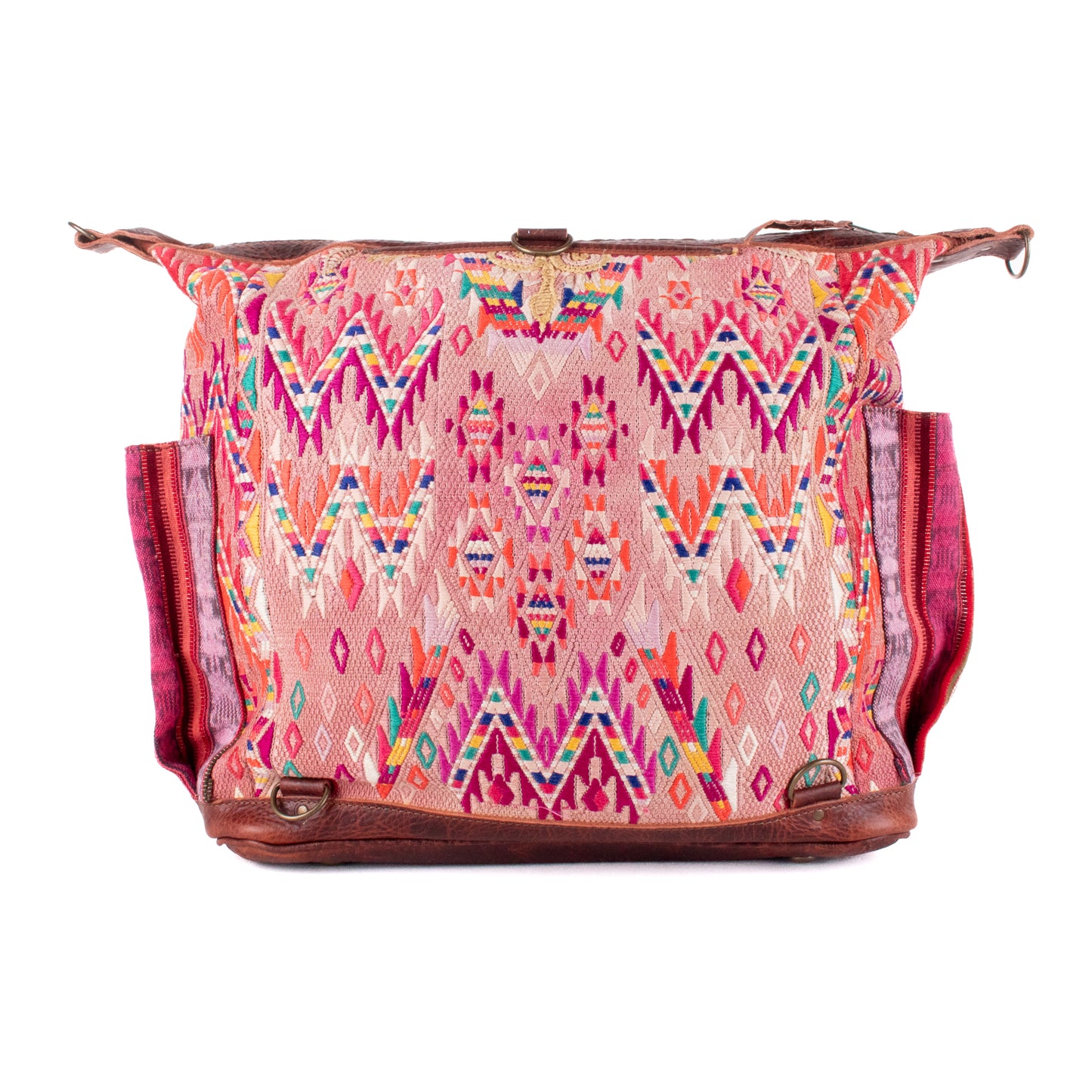 BEATRIZ CDB + DIAMANTE STRAP - OOAK HUIPIL - COPPER - NO. 18909