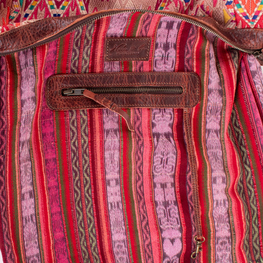 BEATRIZ CDB + DIAMANTE STRAP - OOAK HUIPIL - COPPER - NO. 18909