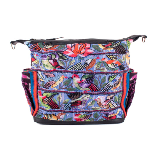 BEATRIZ MCDB + DIAMANTE STRAP - OOAK HUIPIL - BLACK - 18912