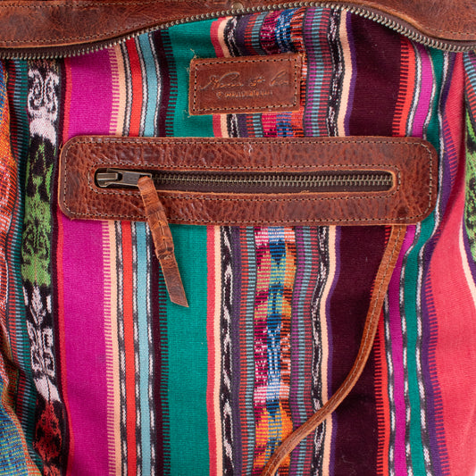 BEATRIZ MCDB + DIAMANTE STRAP - OOAK HUIPIL - HONEY - 18915