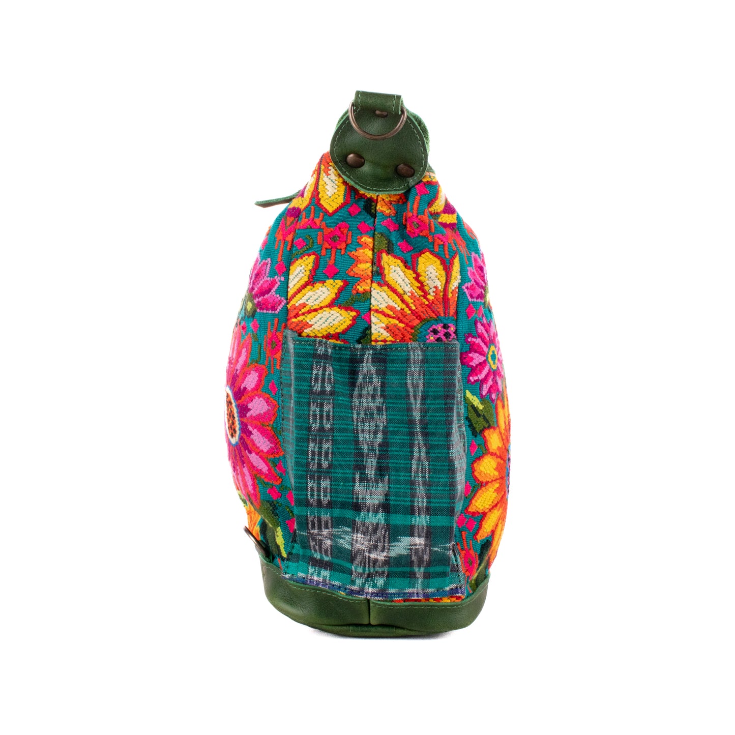 BEATRIZ MCDB + DIAMANTE STRAP - OOAK HUIPIL - EMERALD - 18916