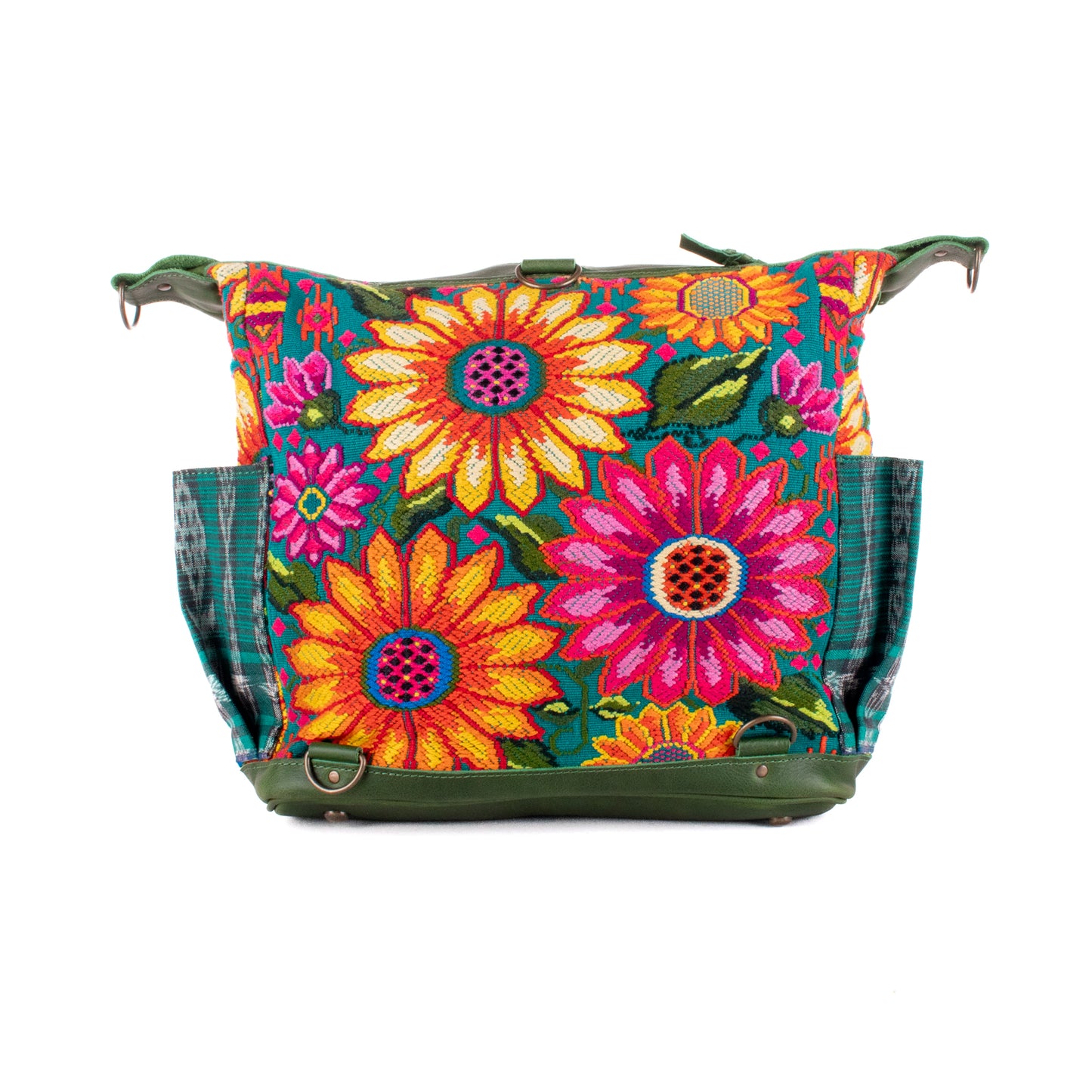 BEATRIZ MCDB + DIAMANTE STRAP - OOAK HUIPIL - EMERALD - 18916