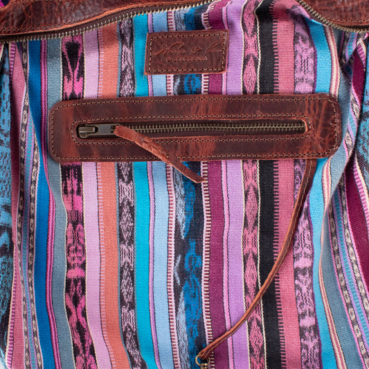 BEATRIZ MCDB + DIAMANTE STRAP - OOAK HUIPIL - COPPER - 18917