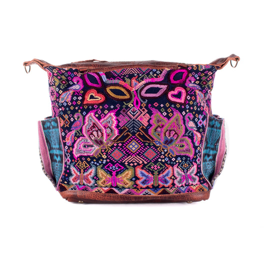 BEATRIZ MCDB + DIAMANTE STRAP - OOAK HUIPIL - COPPER - 18917