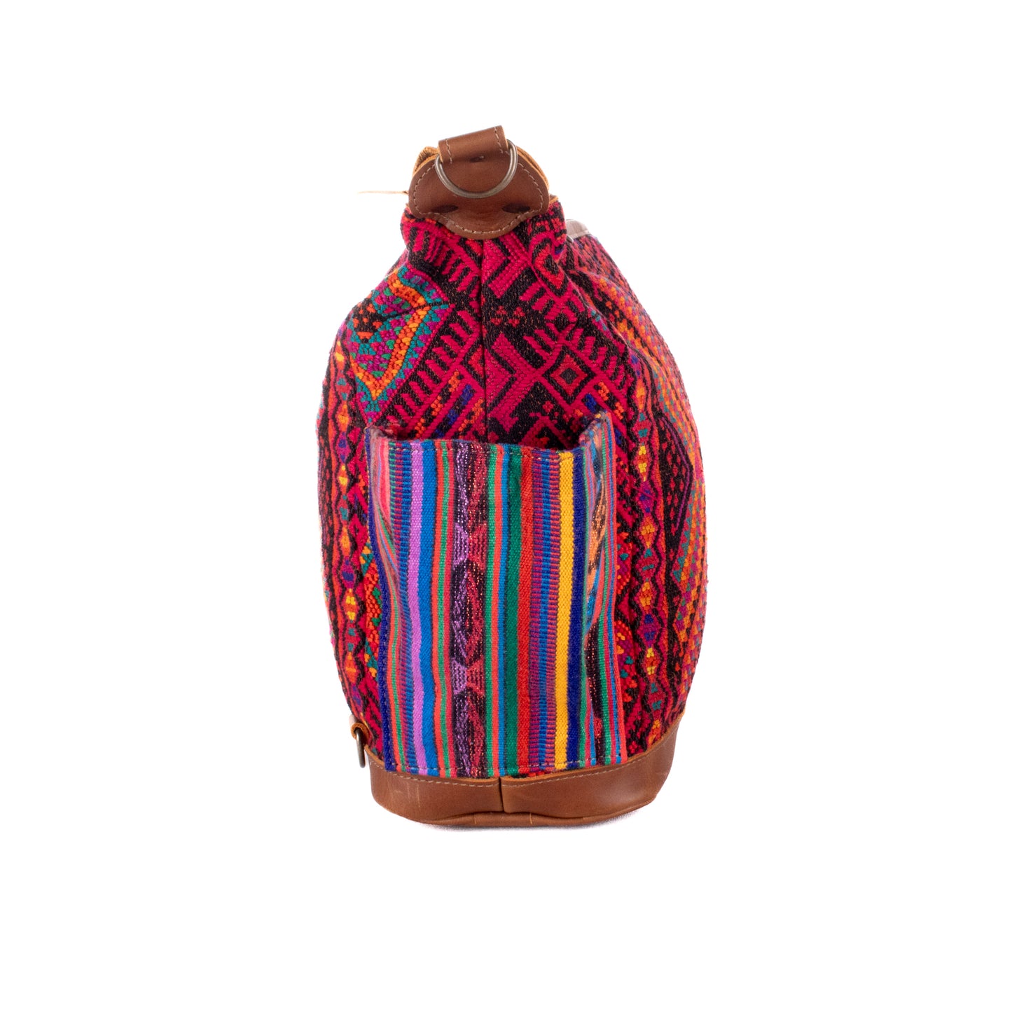 BEATRIZ MCDB + DIAMANTE STRAP - OOAK HUIPIL - CAFE - 18918