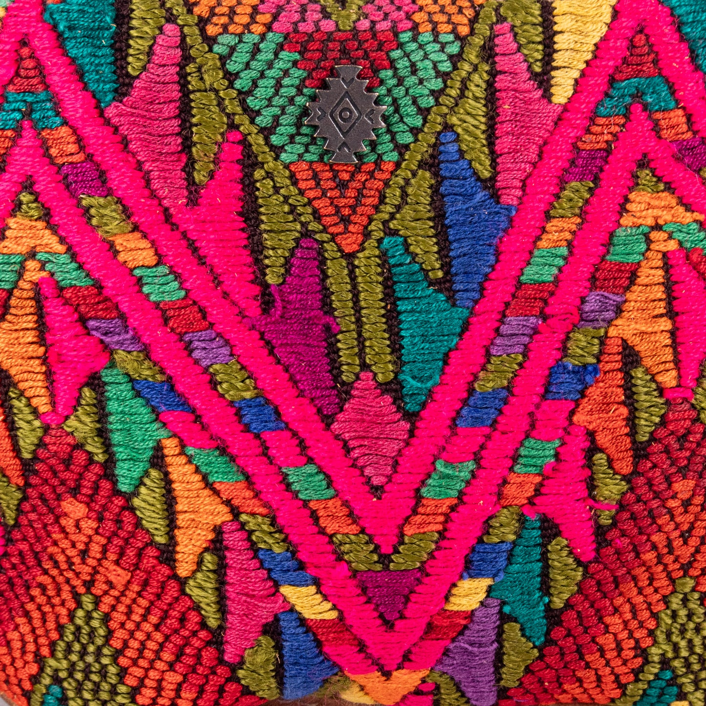 FANCY POUCH - OOAK HUIPIL - CAFE - NO. 18974