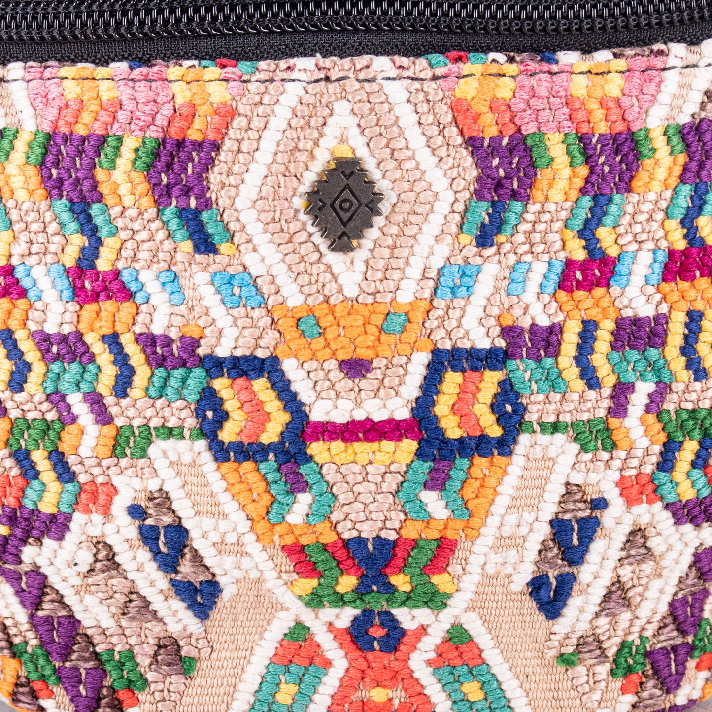 FANCY POUCH - OOAK HUIPIL - BLACK - NO. 18977