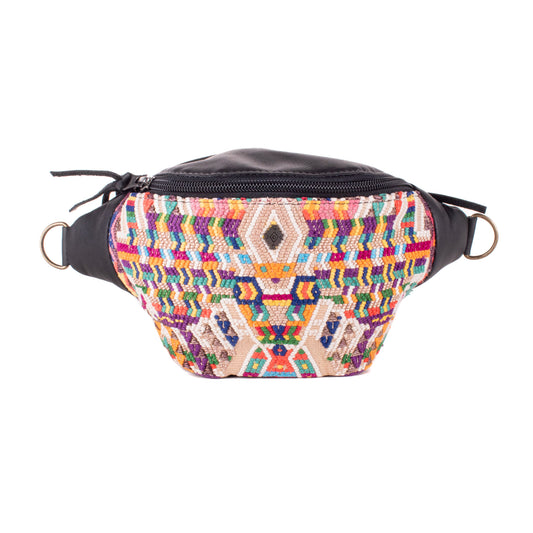 FANCY POUCH - OOAK HUIPIL - BLACK - NO. 18977