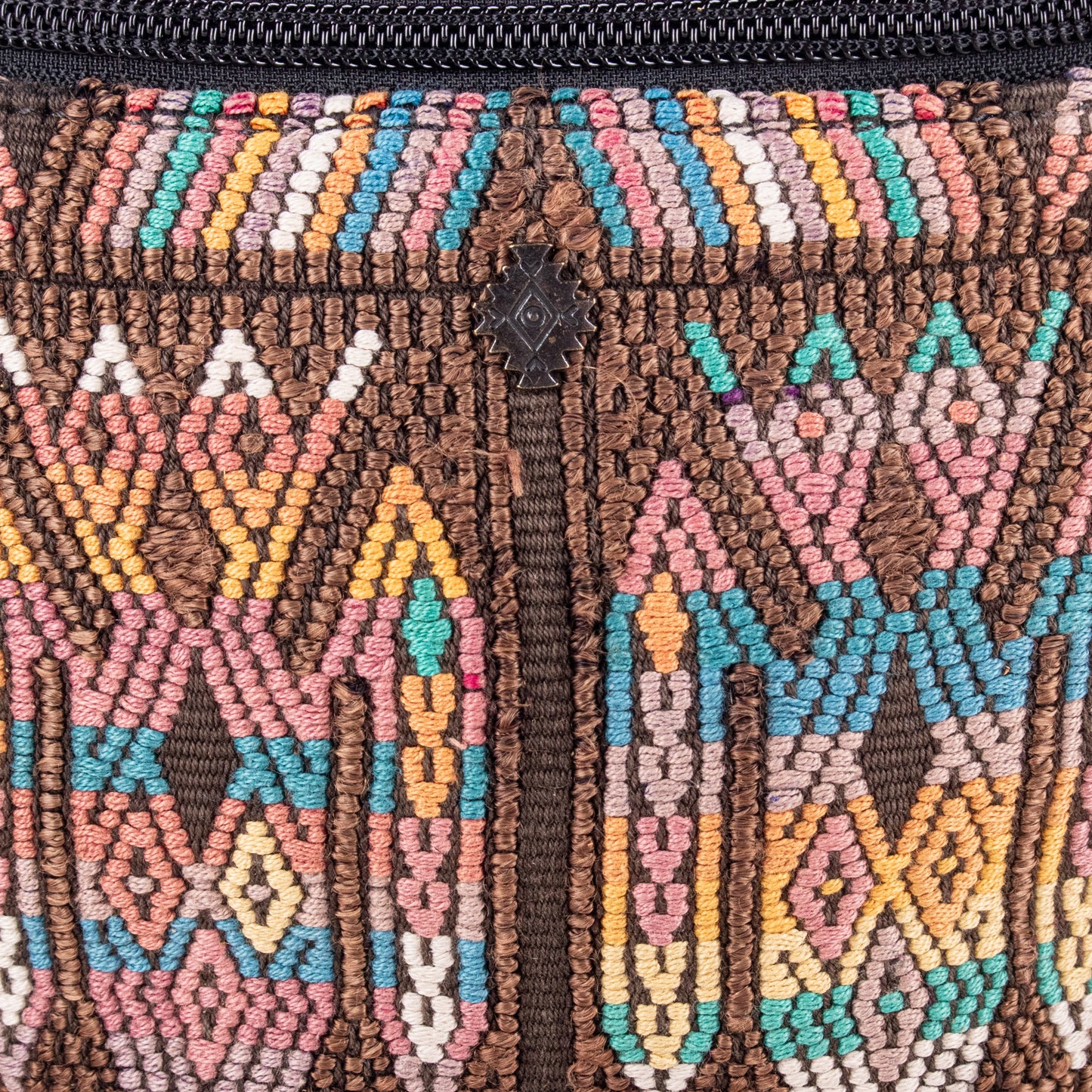 FANCY POUCH - OOAK HUIPIL - BLACK - NO. 18978