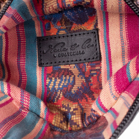 FANCY POUCH - OOAK HUIPIL - BLACK - NO. 18978