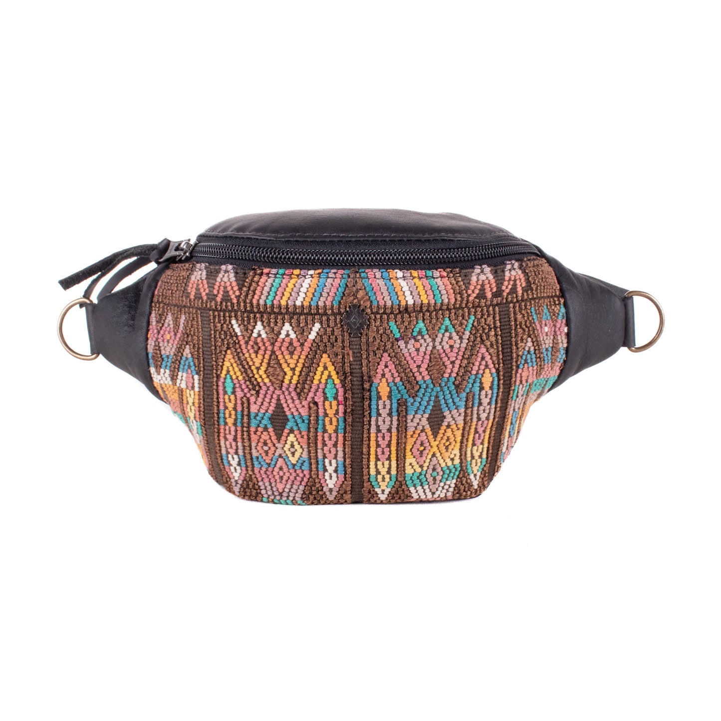 FANCY POUCH - OOAK HUIPIL - BLACK - NO. 18978