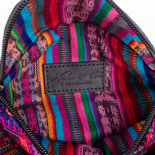 FANCY POUCH - OOAK HUIPIL - BLACK - NO. 18980