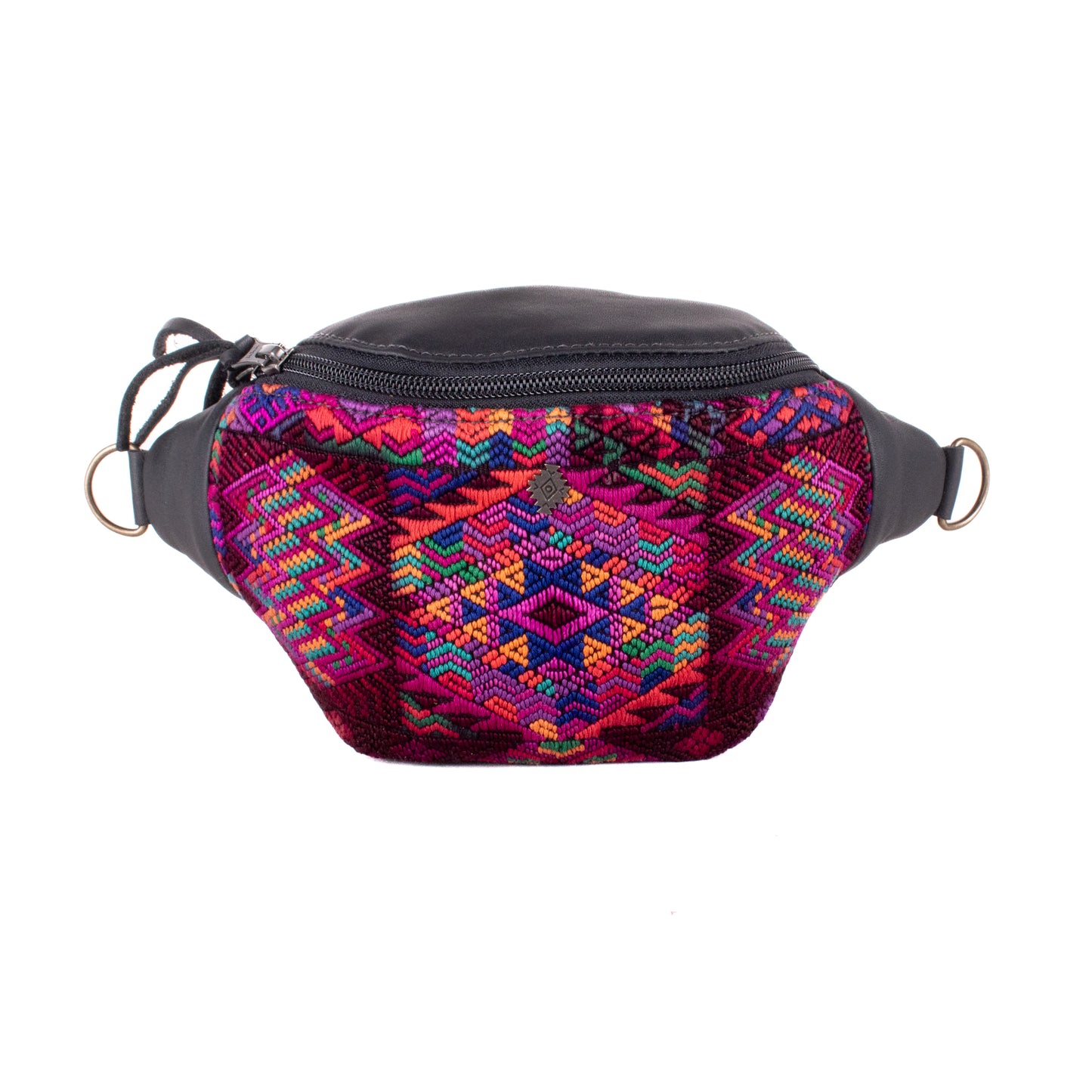 FANCY POUCH - OOAK HUIPIL - BLACK - NO. 18980