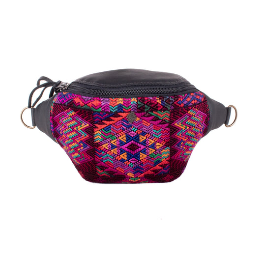 FANCY POUCH - OOAK HUIPIL - BLACK - NO. 18980