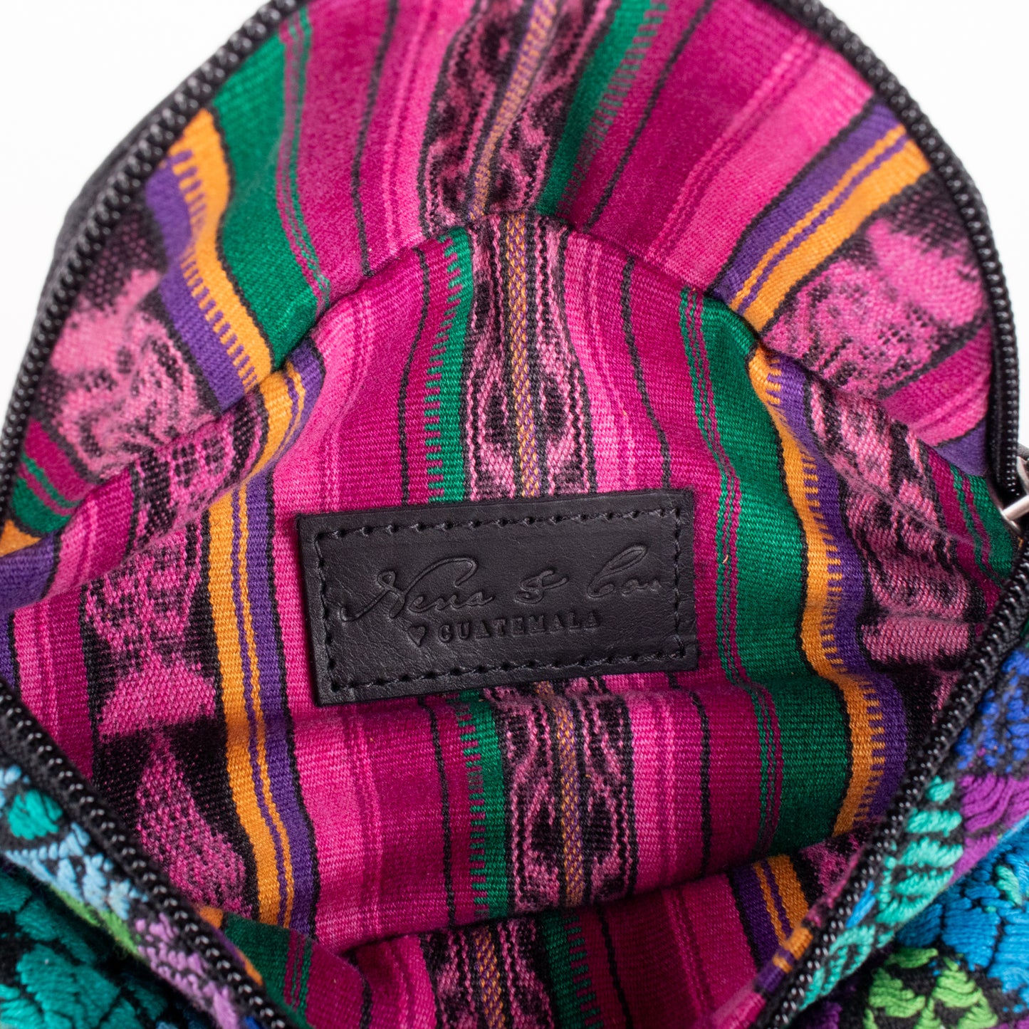 FANCY POUCH - OOAK HUIPIL - BLACK - NO. 18981