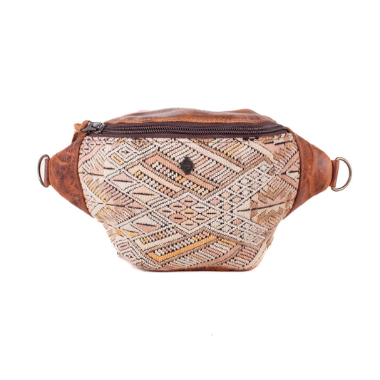 FANCY POUCH - OOAK HUIPIL - HONEY - NO. 18982