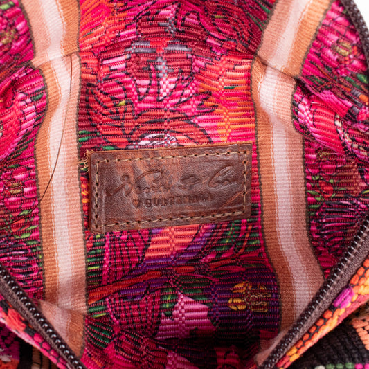 FANCY POUCH - OOAK HUIPIL - HONEY - NO. 18983