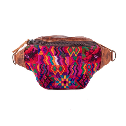 FANCY POUCH - OOAK HUIPIL - HONEY - NO. 18984