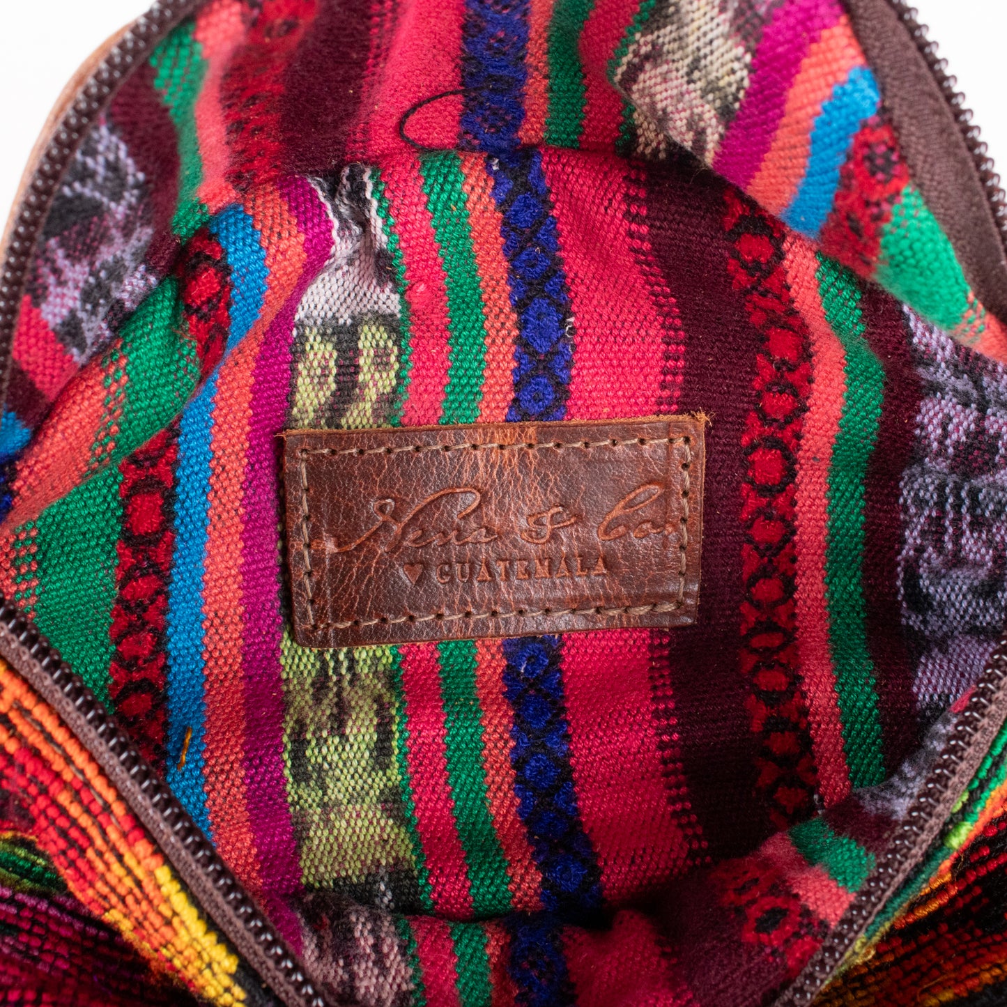 FANCY POUCH - OOAK HUIPIL - HONEY - NO. 18985
