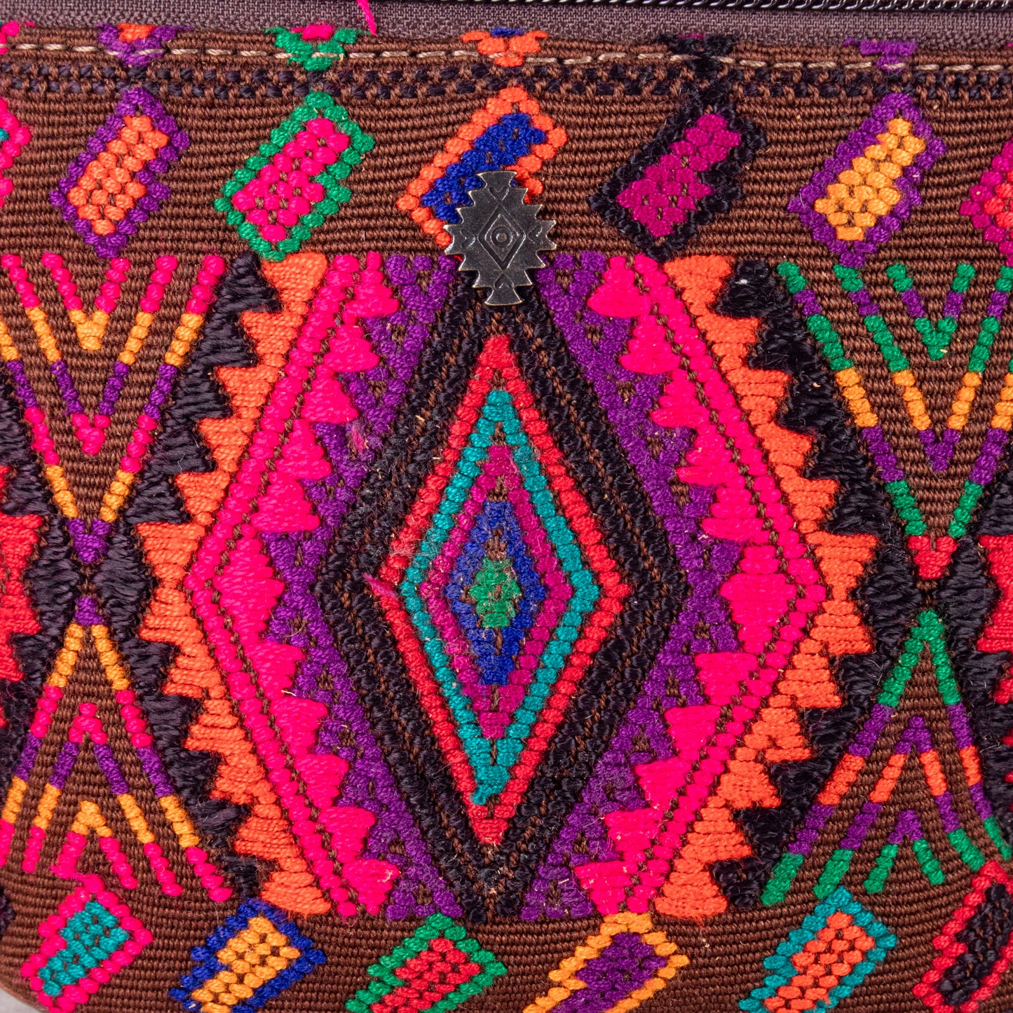 FANCY POUCH - OOAK HUIPIL - COPPER - NO. 18988