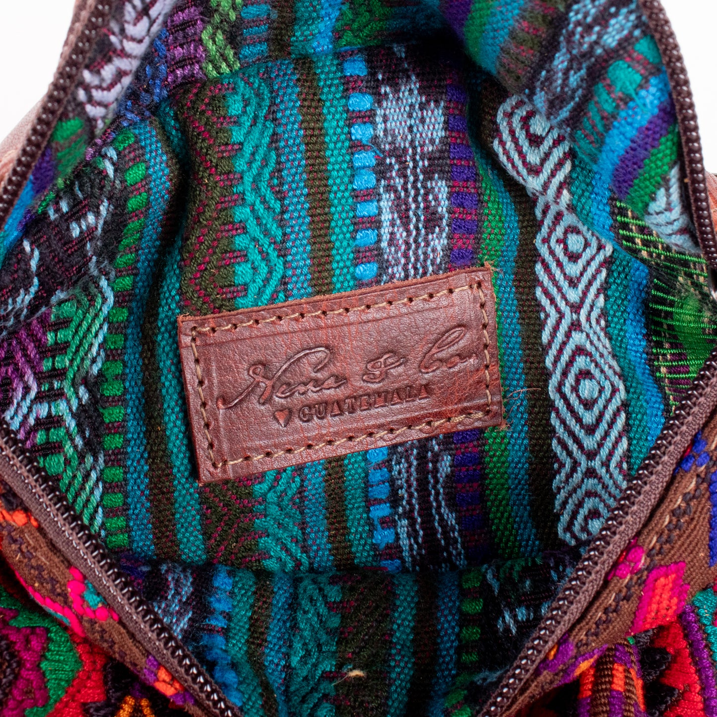 FANCY POUCH - OOAK HUIPIL - COPPER - NO. 18988