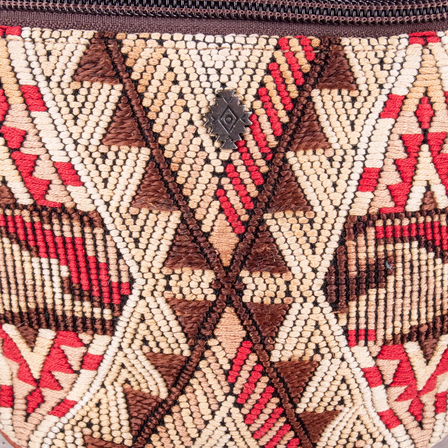 FANCY POUCH - OOAK HUIPIL - COPPER - NO. 18989