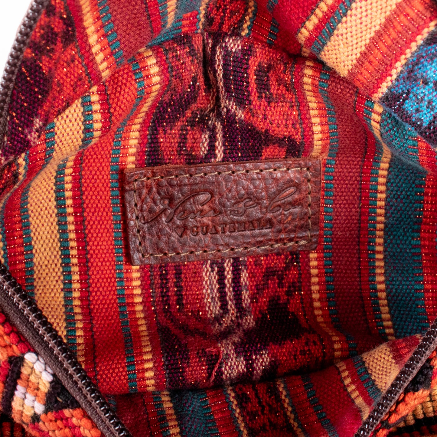 FANCY POUCH - OOAK HUIPIL - COPPER - NO. 18990