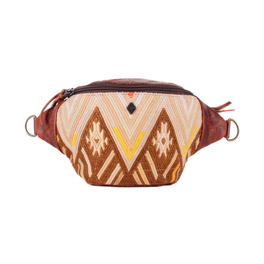FANCY POUCH - OOAK HUIPIL - COPPER - NO. 18991