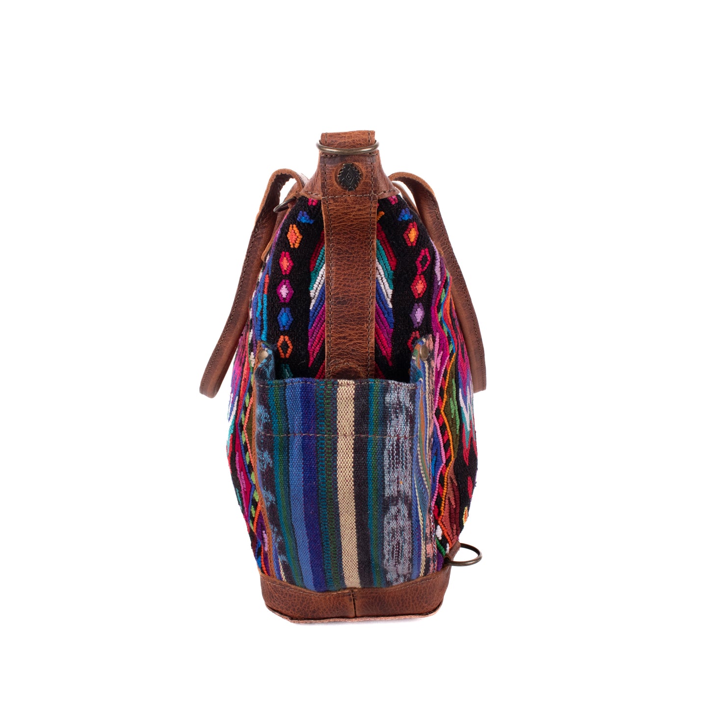 THE MEDIUM PERFECT BAG - OOAK HUIPIL - HONEY - NO. 19006