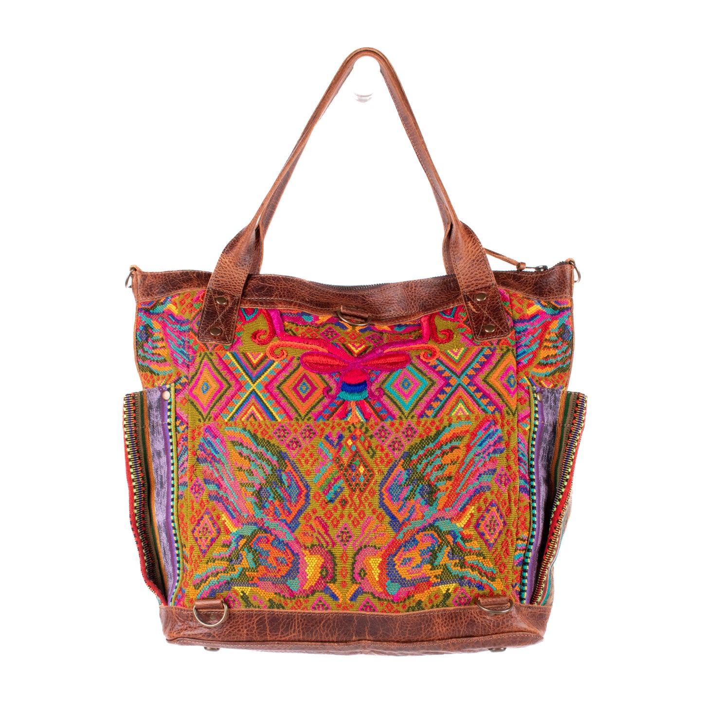 THE PERFECT BAG - OOAK HUIPIL - HONEY - NO. 19008