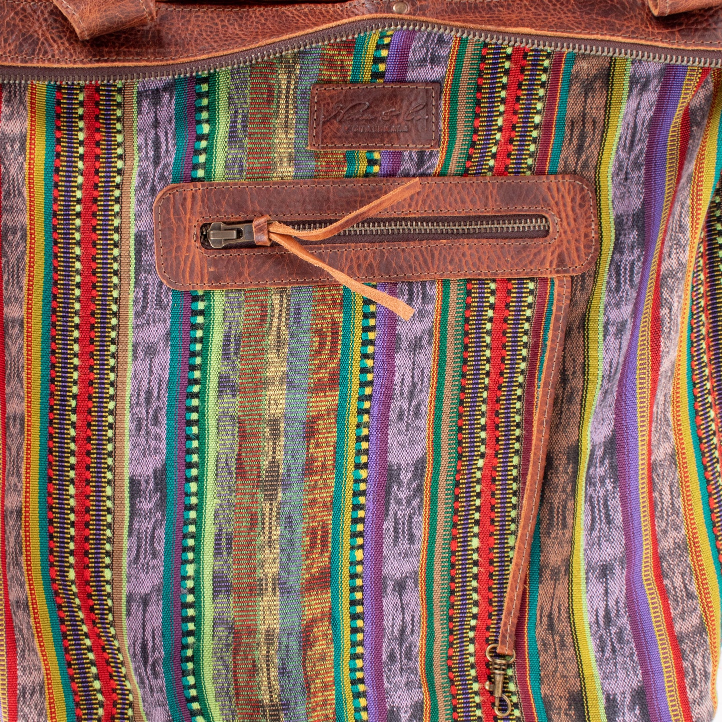 THE PERFECT BAG - OOAK HUIPIL - HONEY - NO. 19008