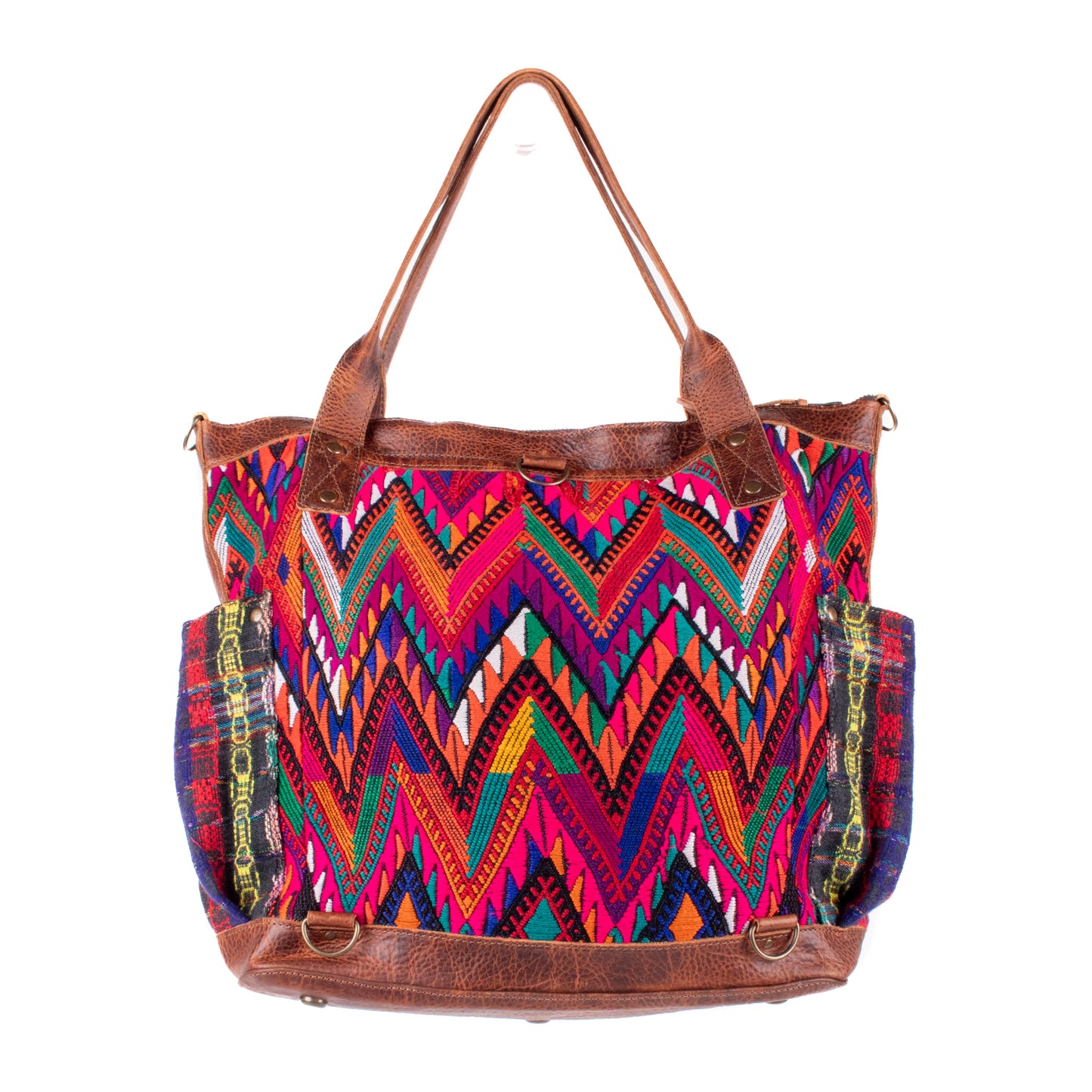 THE PERFECT BAG - OOAK HUIPIL - HONEY - NO. 19009