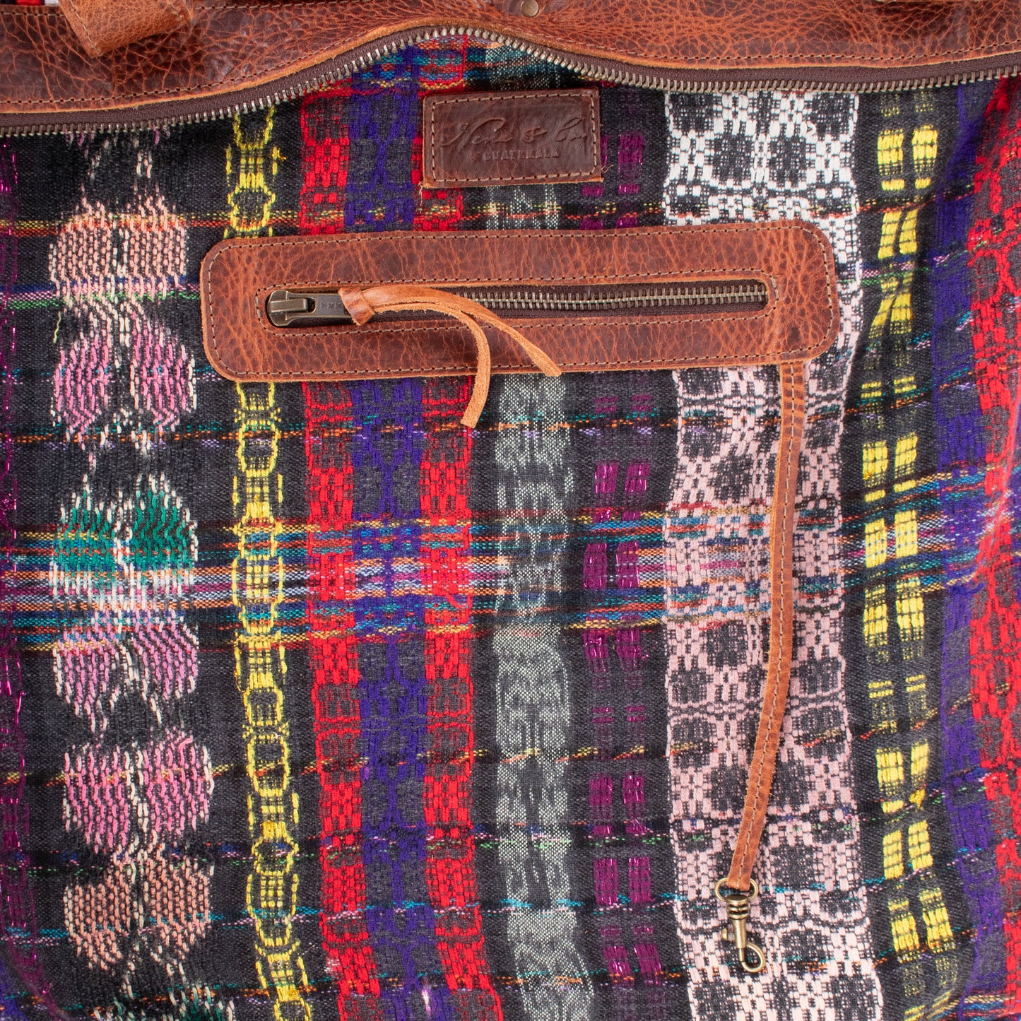 THE PERFECT BAG - OOAK HUIPIL - HONEY - NO. 19009