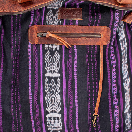 THE PERFECT BAG - OOAK HUIPIL - HONEY - NO. 19010