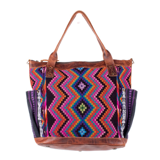 THE PERFECT BAG - OOAK HUIPIL - HONEY - NO. 19010