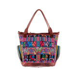 THE MEDIUM PERFECT BAG - OOAK HUIPIL - COPPER - NO. 19132