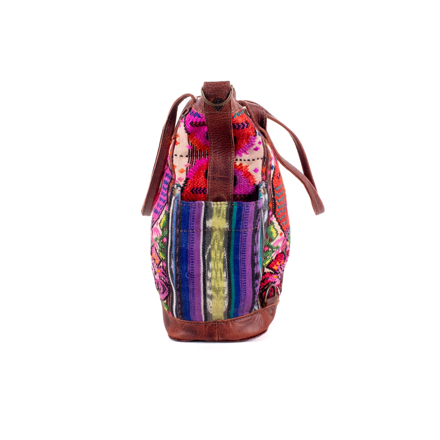 THE MEDIUM PERFECT BAG - OOAK HUIPIL - COPPER - NO. 19133