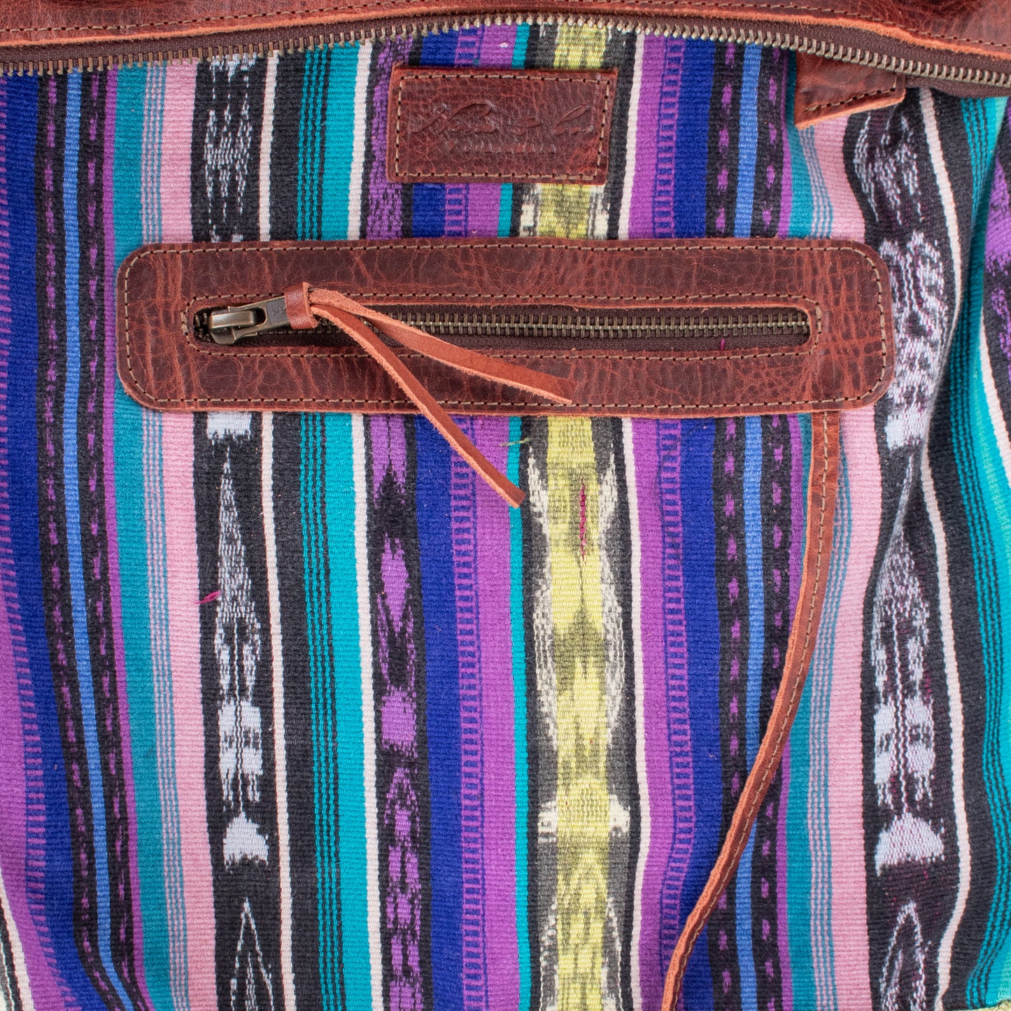 THE MEDIUM PERFECT BAG - OOAK HUIPIL - COPPER - NO. 19133