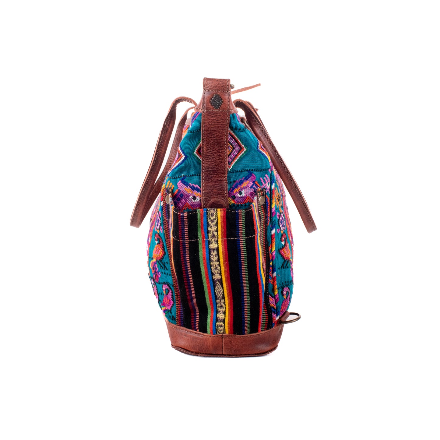 THE MEDIUM PERFECT BAG - OOAK HUIPIL - COPPER - NO. 19134