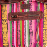 THE MEDIUM PERFECT BAG - OOAK HUIPIL - COPPER - NO. 19136