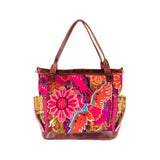THE MEDIUM PERFECT BAG - OOAK HUIPIL - COPPER - NO. 19136