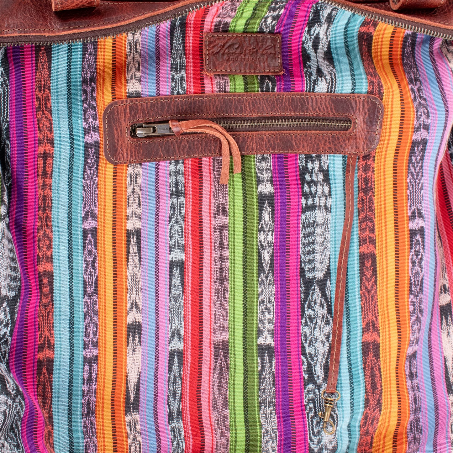 THE PERFECT BAG - OOAK HUIPIL - COPPER - NO. 19137