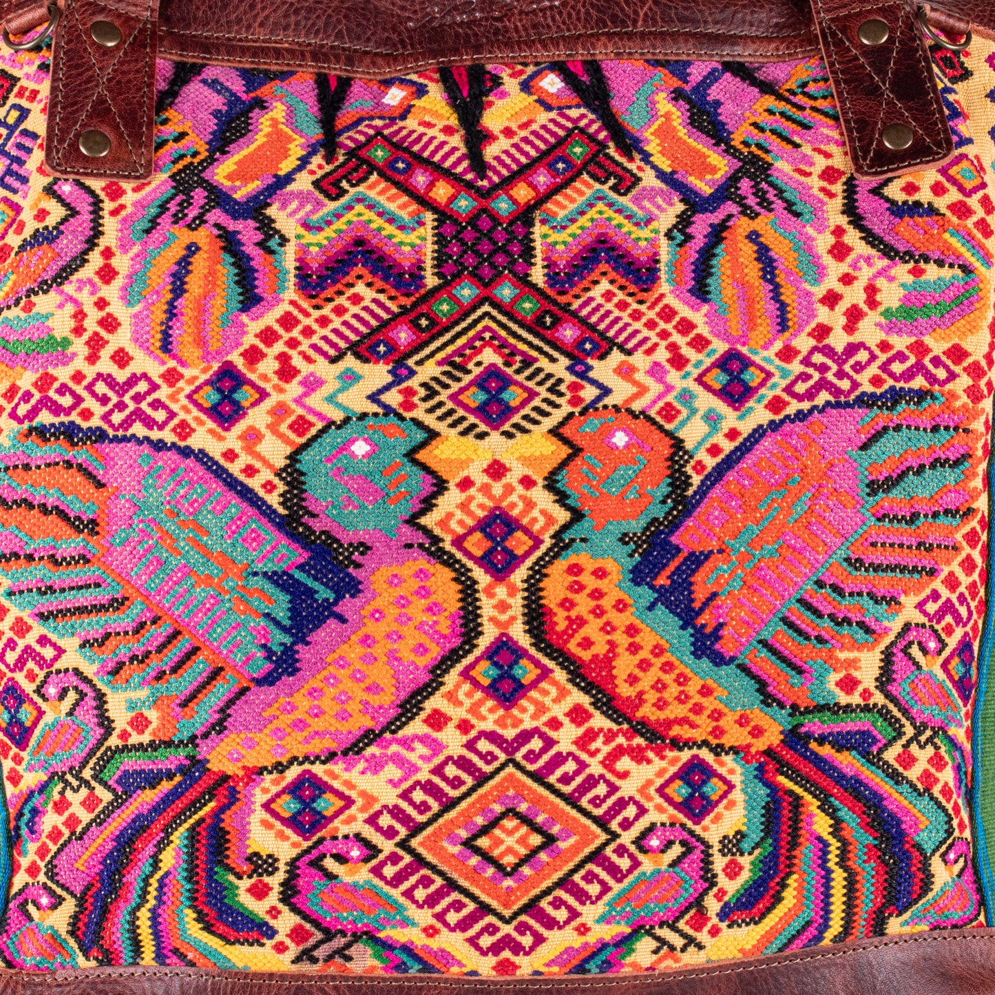 THE PERFECT BAG - OOAK HUIPIL - COPPER - NO. 19138