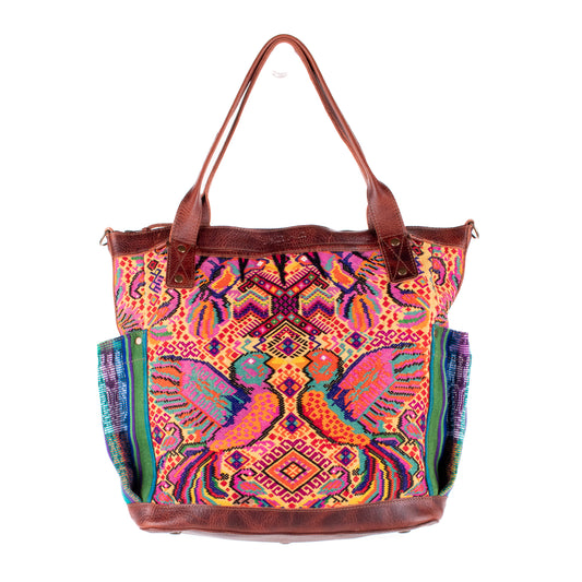 THE PERFECT BAG - OOAK HUIPIL - COPPER - NO. 19138