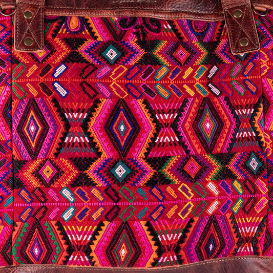 THE PERFECT BAG - OOAK HUIPIL - COPPER - NO. 19139