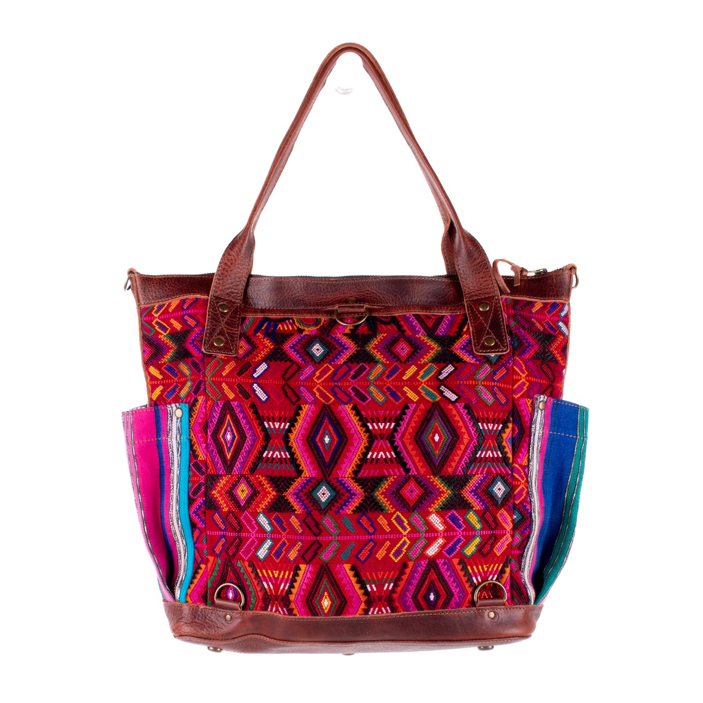 THE PERFECT BAG - OOAK HUIPIL - COPPER - NO. 19139