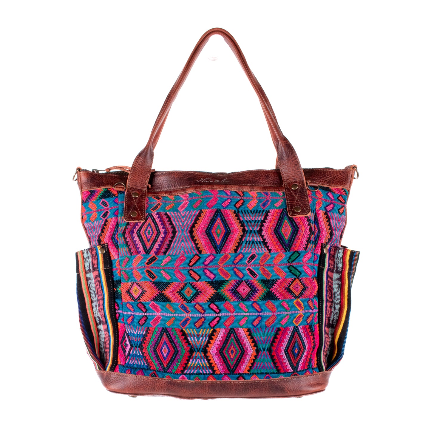 THE PERFECT BAG - OOAK HUIPIL - COPPER - NO. 19140