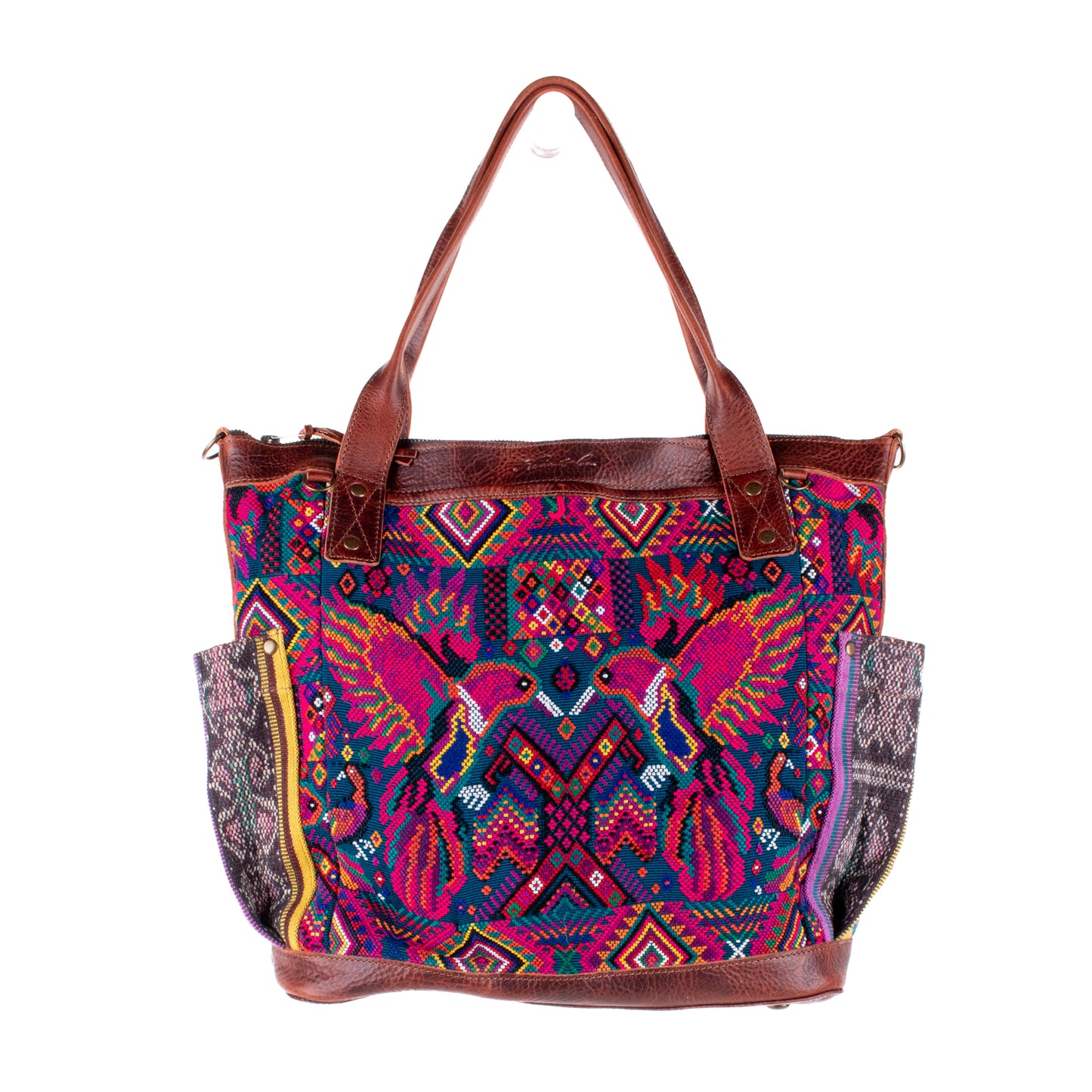 THE PERFECT BAG - OOAK HUIPIL - COPPER - NO. 19141