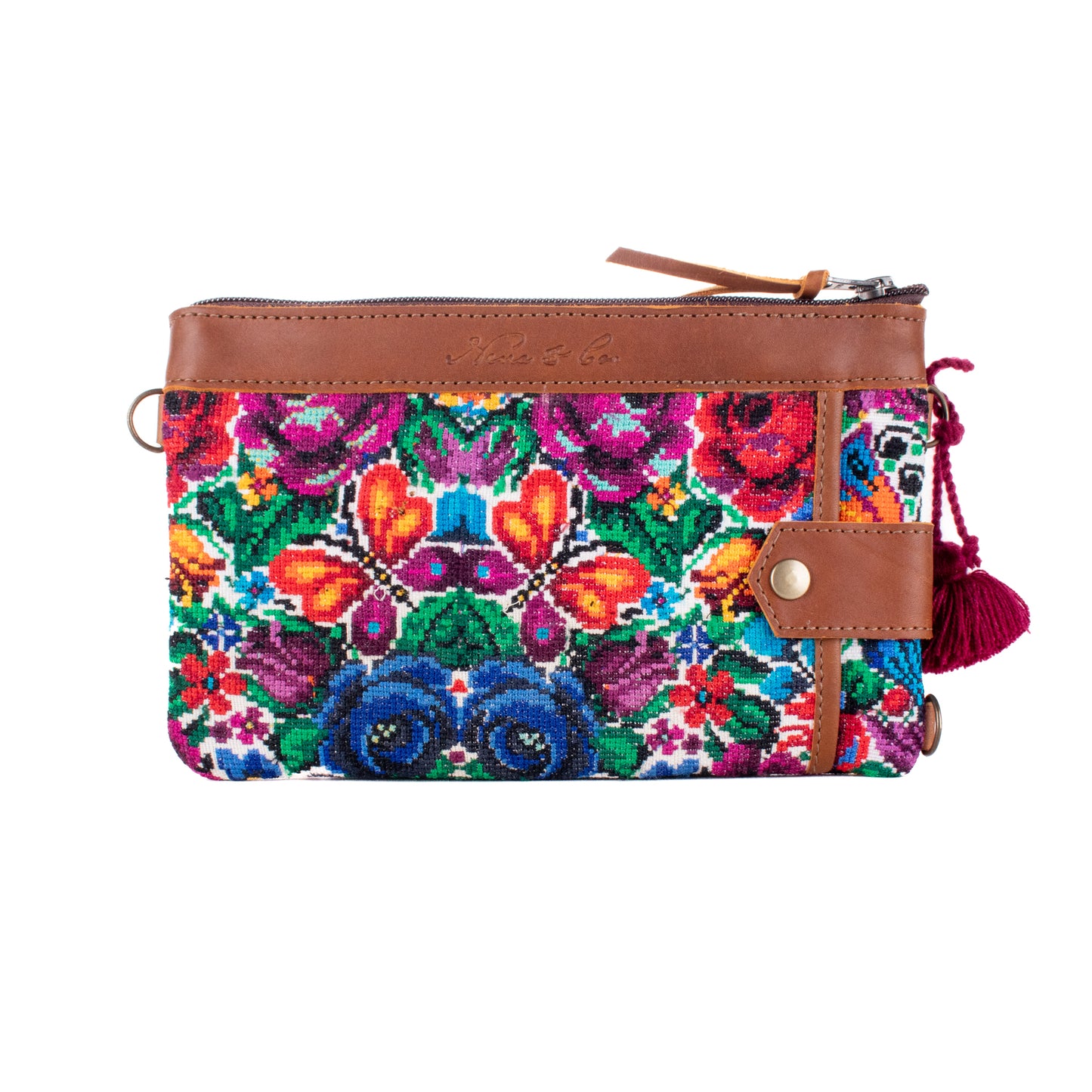 EVERYTHING CLUTCH - OOAK HUIPIL - CAFE - NO. 19179