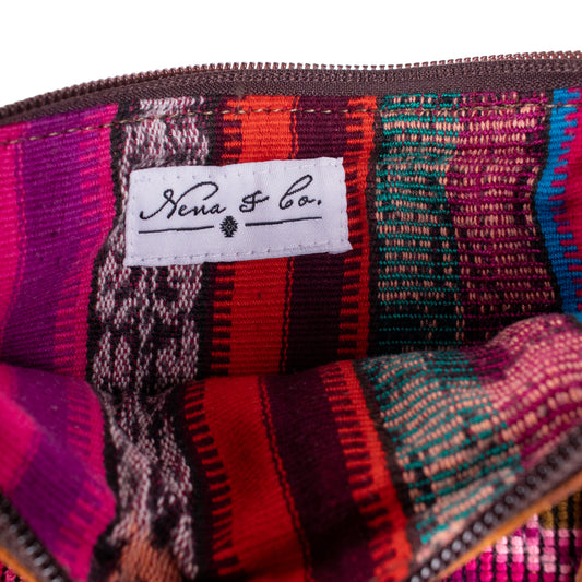 EVERYTHING CLUTCH - OOAK HUIPIL - CAFE - NO. 19180